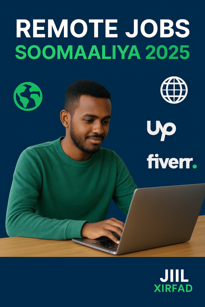 Remote Jobs Soomaaliya 2025