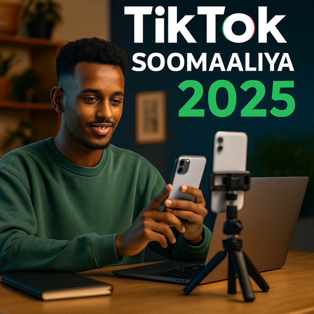 TikTok Soomaaliya 2025 – Lacag Looga Sameeyo